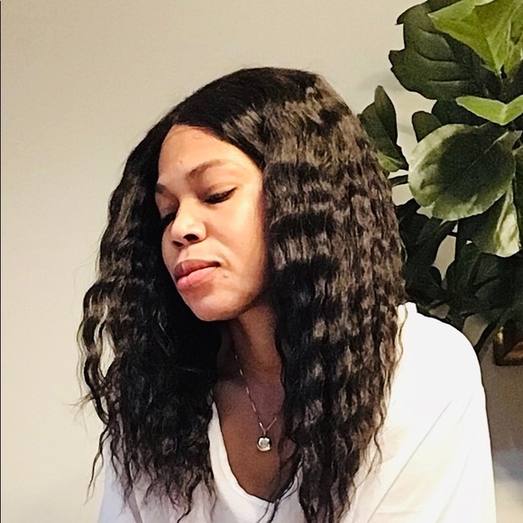 Mines Diamond Wet and Wavy Lace Topline Synthetic It Can be Used for Daily Used - Picture 4 of 6